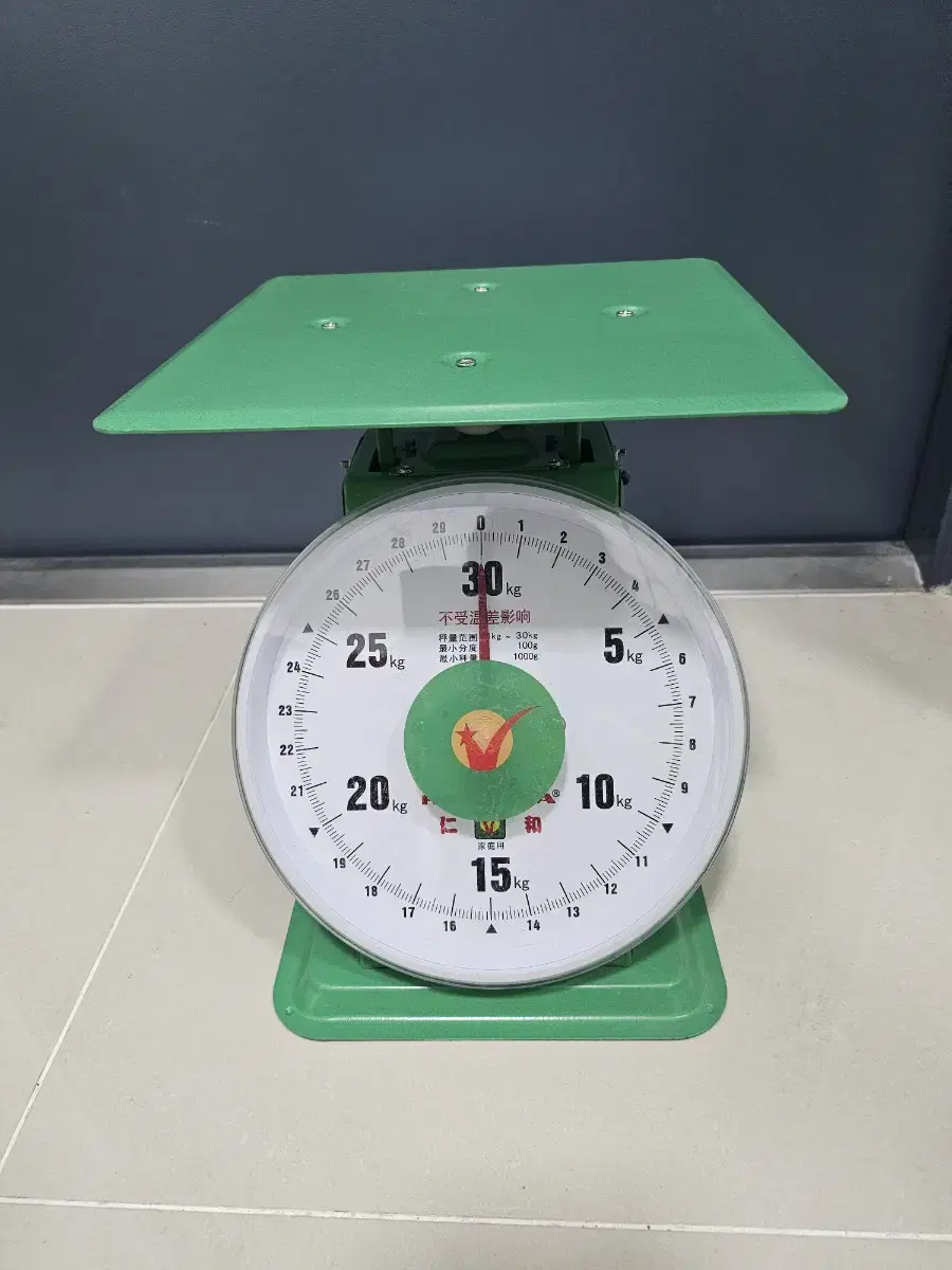 30kg 기계식 저울(미사용 새것)